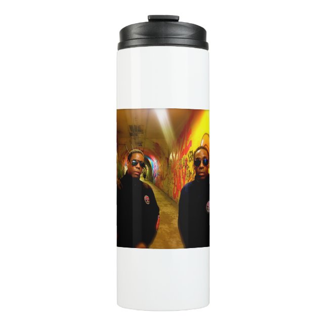 GARRAFA TÉRMICA  THOMPSON SPIN TWINS (MERCHANDISE OFICIAL) TOUR (Frente)