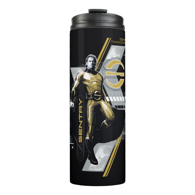 Garrafa Térmica Thunderbolts* | Gráfico do Personagem Sentry (Frente)
