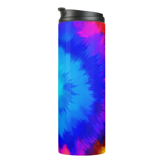 Garrafa Térmica Tie Dye Thermal Tumbler (Rotação à direita)