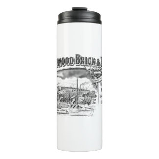 Garrafa Térmica Tijolo Haunchhwood e logotipo de Azulejo (Nuneaton