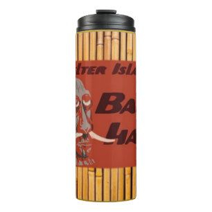 Garrafa Térmica Tiki - Bali Hai Bamboo