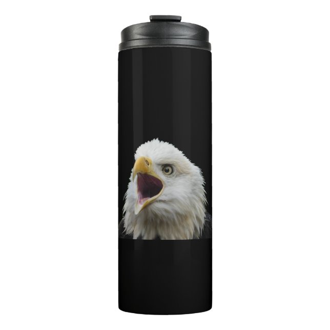 Garrafa Térmica Toalha Águia Americana (Frente)