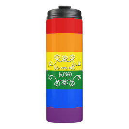 Garrafa Térmica Todos nós somos Tumbler Térmico do Orgulho LGBTQ H