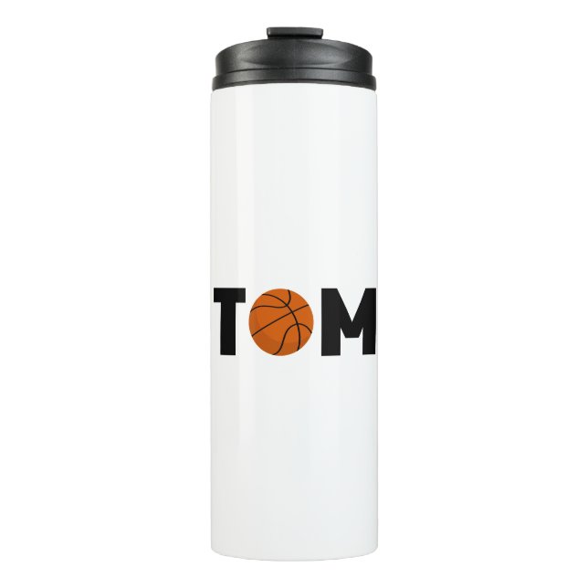 Garrafa Térmica Tom Basquete (Frente)