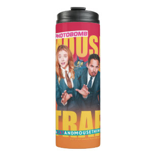 Garrafa Térmica Tom & Jerry com Kayla e Terrance - Armadilha de Mo