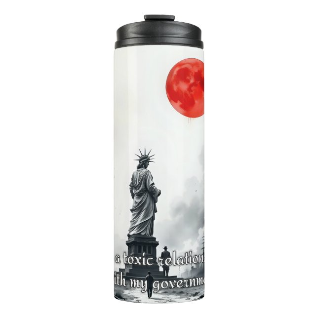 Garrafa Térmica Tóxico (Frente)