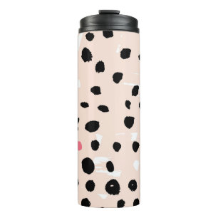 Garrafa Térmica Traços do Pincel de Tinta: Textura Artística