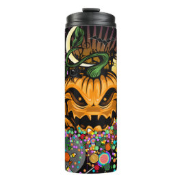 Garrafa Térmica Tratamentos de Halloween