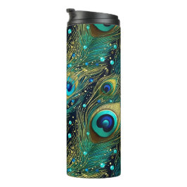 Garrafa Térmica Travesseiro decorativo de Paixão de Peacock