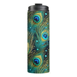 Garrafa Térmica Travesseiro decorativo de Paixão de Peacock