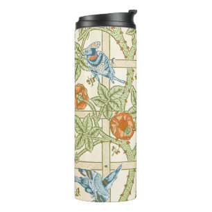 Garrafa Térmica Trellis 1862 Vintage Flower & Bird Pattern' Morris