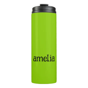 Garrafa Térmica Trendy Bright Green Personalizado