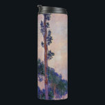 Garrafa Térmica Três Árvores no Tempo das Cinzas, Claude Monet<br><div class="desc">A famosa pintura de Claude Monet,  Três Árvores em Tempo de Cinza,  da série Três Árvores.</div>