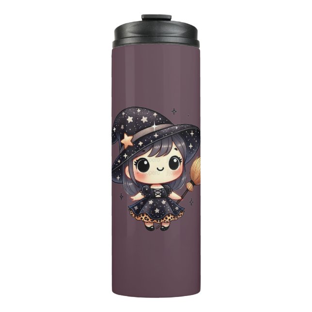 Garrafa Térmica "Trick or Tratar Mug de Café - Taça Festiva de Hal (Frente)