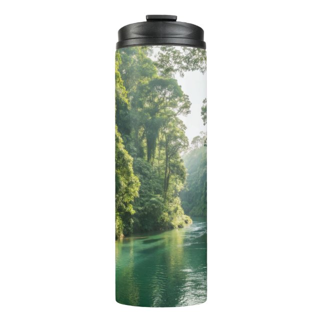 Garrafa Térmica Tropical River Stainless Steel Travel Mug (Frente)