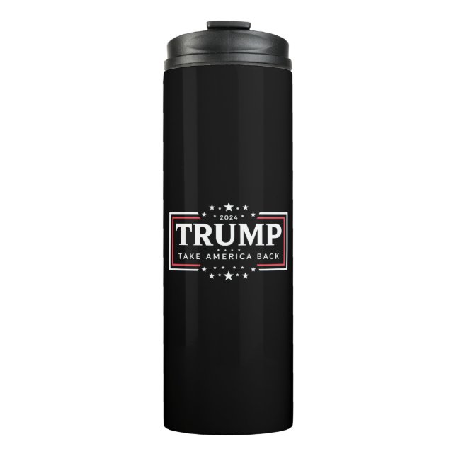 Garrafa Térmica Trump 2024 De volta à América (Frente)