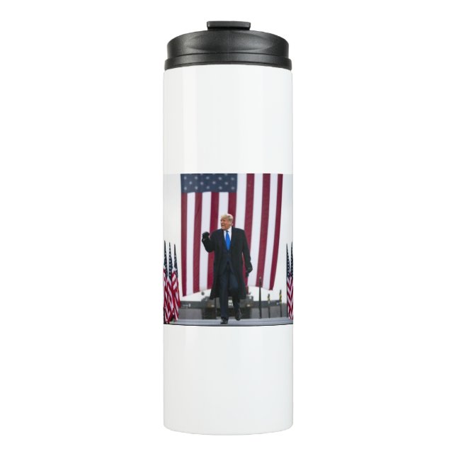 Garrafa Térmica Trump-Flags (Frente)