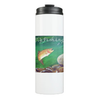 Garrafa Térmica Truta De Pesca De Voo Salmão/Truta Arco-Íris Prese