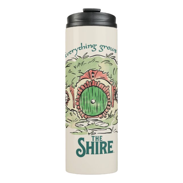 Garrafa Térmica Tudo Cresce no THE SHIRE™ (Frente)