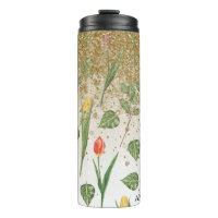 *~* TULIPS Rosa Amarelo-Amarelo-Floral Dourado Bri