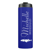 Tumba Térmica Personalizada Bridesmaid Blush Rosa