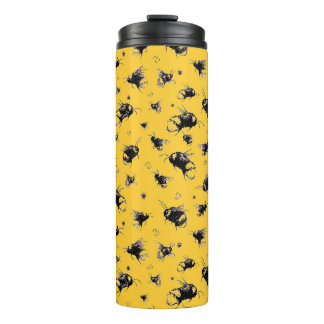 Garrafa Térmica Tumbler - Caneca de viagem de abelha-branca para a