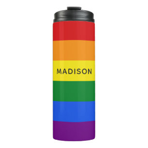 Garrafa Térmica Tumbler conhecido feito sob encomenda da bandeira