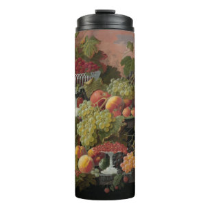 Garrafa Térmica Tumbler de arte de natureza-morta