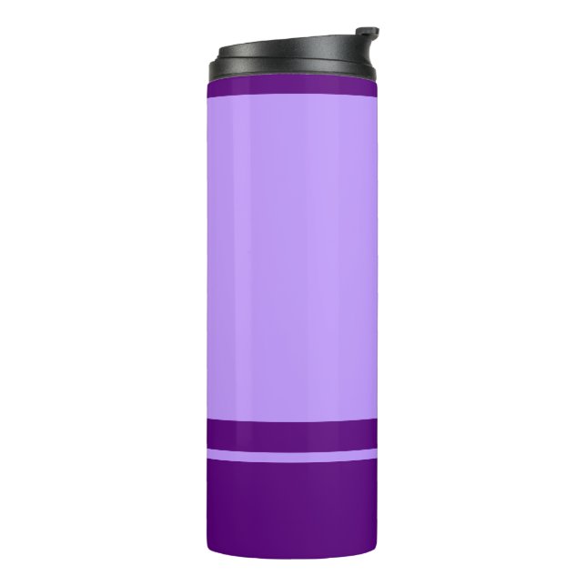 Garrafa Térmica Tumbler de Design Roxo Multi-Cor (Giro à esquerda)