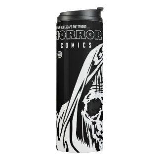 Garrafa Térmica Tumbler de HQs de TERROR dos anos 60