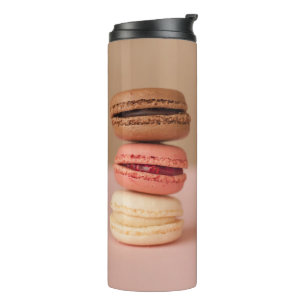 Garrafa Térmica Tumbler de nome personalizado de macarões