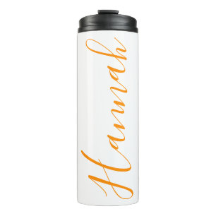 Garrafa Térmica Tumbler de Nome Personalizado - Presente Personali
