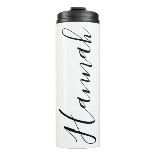 Garrafa Térmica Tumbler de Nome Personalizado - Presente Personali