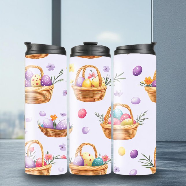Garrafa Térmica Tumbler de padrão de Páscoa de tendências (Criador carregado)