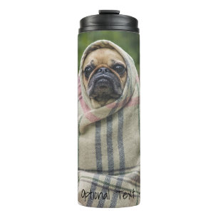 Garrafa Térmica Tumbler de texto personalizado de Enxame Bonito e 