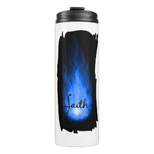 Garrafa Térmica Tumbler de Viagem de Fogo como Fé