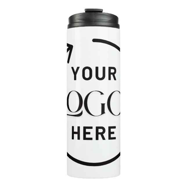 Garrafa Térmica Tumbler de Viagem de logotipo personalizado (Frente)