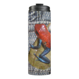 Garrafa Térmica Tumbler do Sapo Jeans Azul