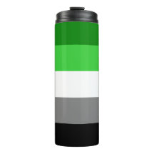 Tumbler do Thermal da bandeira de Aromantic