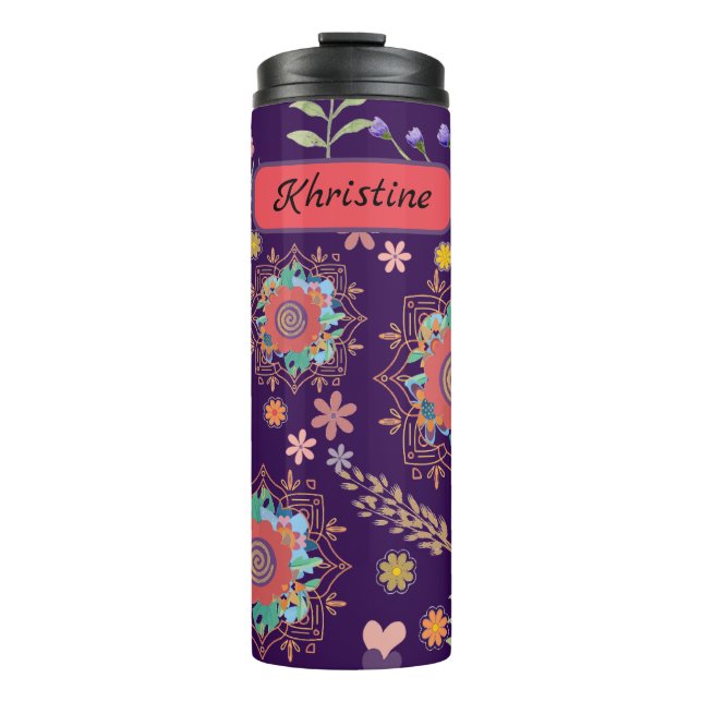 Garrafa Térmica Tumbler Físico Personalizado Fácil (Frente)
