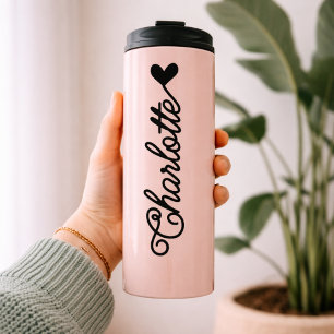 Garrafa Térmica Tumbler Personalizado Blush Presente de Formatura