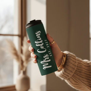 Garrafa Térmica Tumbler Personalizado de Aniversário para Marido e