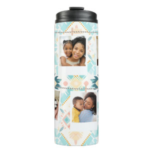 Garrafa Térmica Tumbler Personalizado de Colagem de Fotos