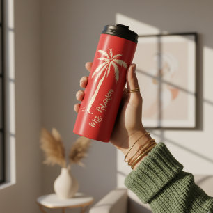 Garrafa Térmica Tumbler Personalizado para Casal de Viagens como P
