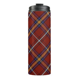 Garrafa Térmica Tumbler real do Thermal do Tartan