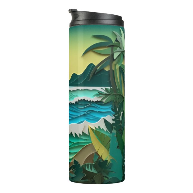 Garrafa Térmica Tumbler térmico (Rotação à direita)