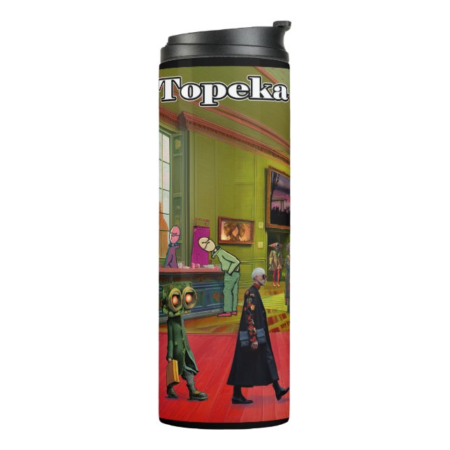 Garrafa Térmica Tumbler Térmico (Giro à esquerda)