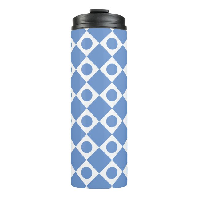 Garrafa Térmica Tumbler térmico a cores personalizado do Mod Retro (Frente)