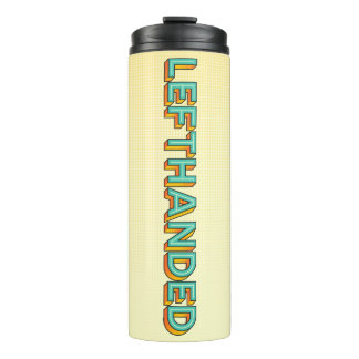 Garrafa Térmica Tumbler Térmico à Esquerda de pop Art