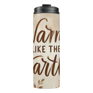 Garrafa Térmica Tumbler Térmico Aesético Cozy